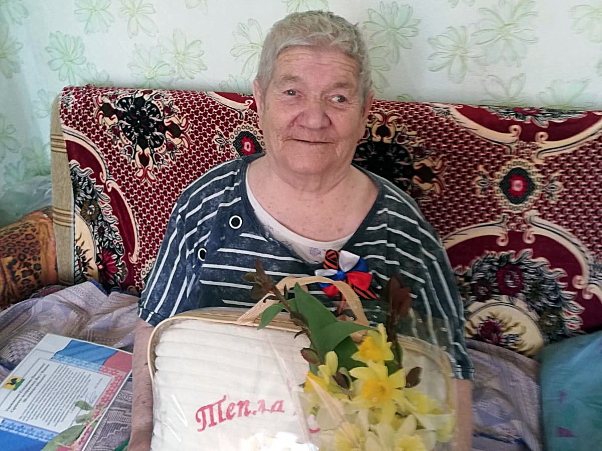 Жительница пгт Нагорск отметила 90-летний юбилей.