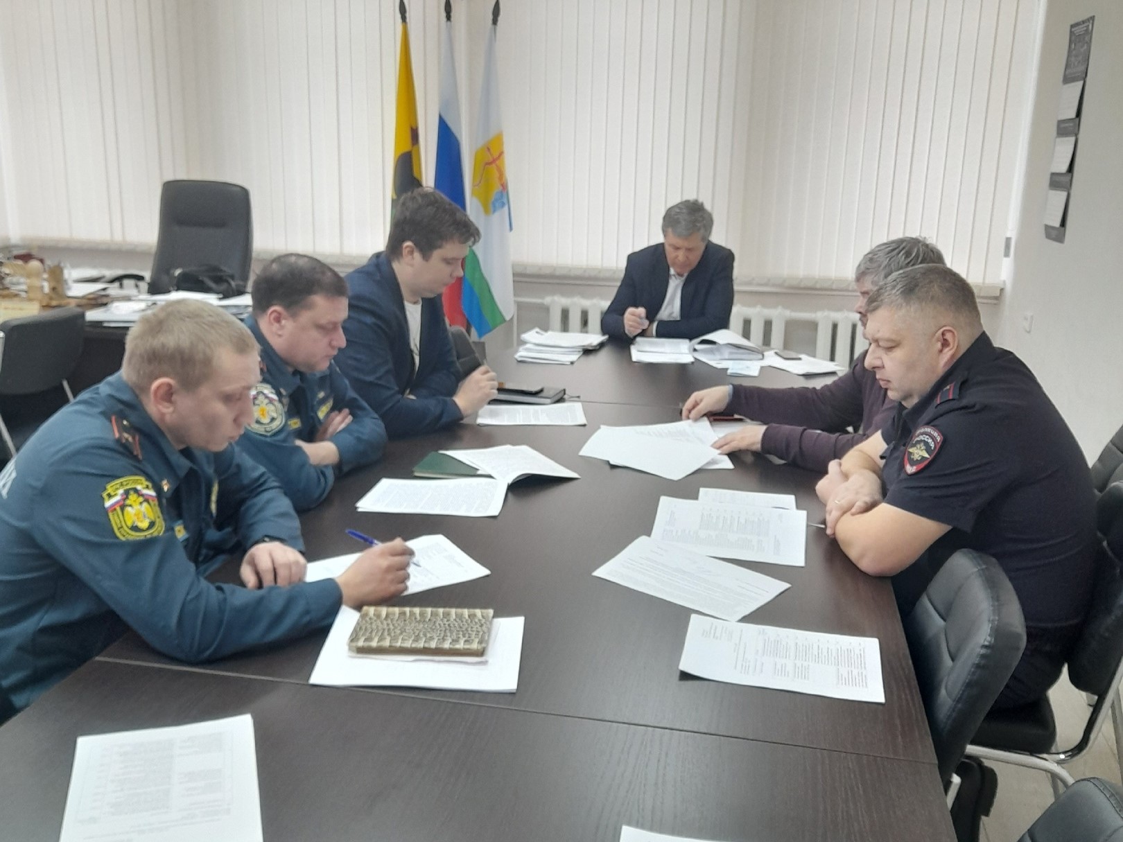 Состоялось заседание антитеррористической комиссии Нагорского района.