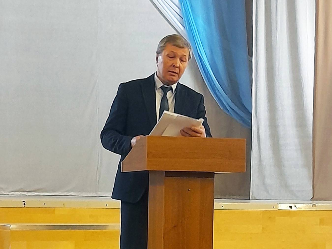 Глава Нагорского района выступил с докладом за 2023 год и задачах на 2024-2027 годы.