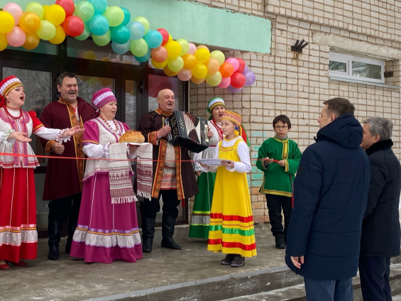 Состоялось торжественное открытие Шевырталовского сельского Дома культуры после капитального ремонта.