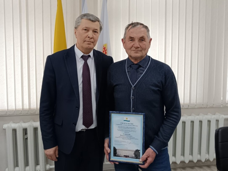 Награждение глав поселений. Награждение глав поселений.