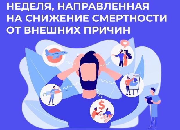 Неделя, направленная на снижение смертности от внешних причин. Неделя, направленная на снижение смертности от внешних причин.