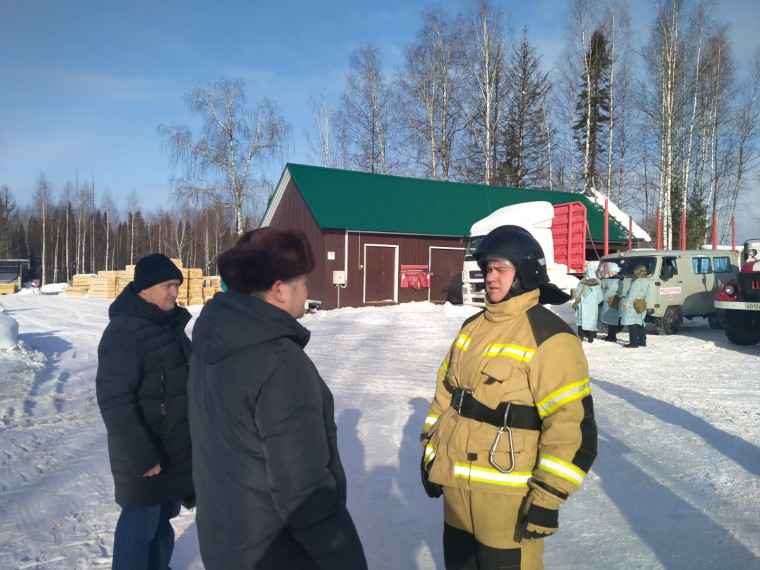 В Нагорском районе проходят командно-штабные учения по организации тушения пожаров.